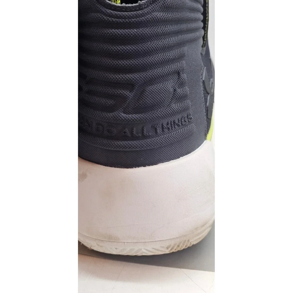 Under Armour Curry SC 3Zero Mens Basketball Shoes Gray Lime 1298308-008 Size 15